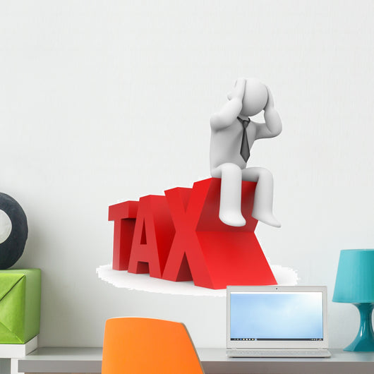 Tax Wall Decal