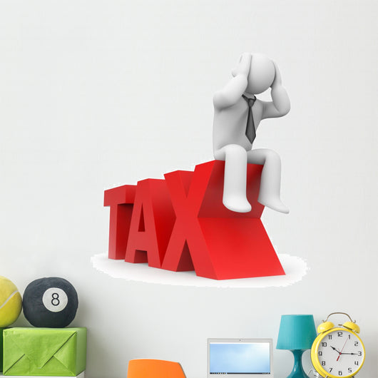 Tax Wall Decal