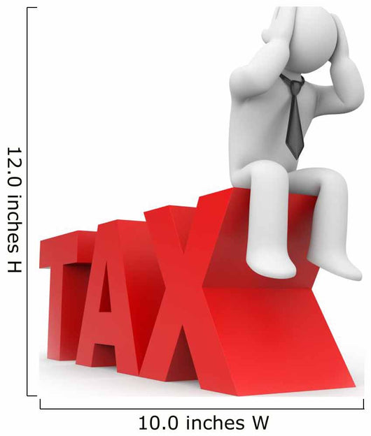 Tax Wall Decal
