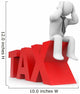 Tax Wall Decal