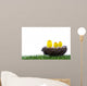 Baby Chicks Sitting Nest Wall Mural