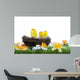 Baby Chicks Sitting Nest Wall Mural