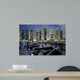 Dubai Marina at night, United Arab Emirates Wall Mural