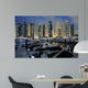 Dubai Marina at night, United Arab Emirates Wall Mural