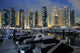 Dubai Marina at night, United Arab Emirates Wall Mural