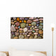 Multi-Colored Stone Wall Background Wall Mural