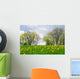 Landscape Meadow Spring Flowers Wall Decal