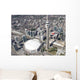 Cn Tower and Skydome Wall Mural