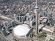 Cn Tower and Skydome Wall Mural