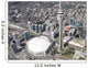 Cn Tower and Skydome Wall Mural