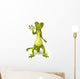 Waving Gecko Wall Decal