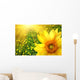Big yellow sunflower Wall Mural