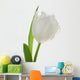 White Tulip Wall Decal