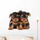 Two adarable puppies Wall Decal