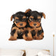 Two adarable puppies Wall Decal