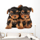 Two adarable puppies Wall Decal