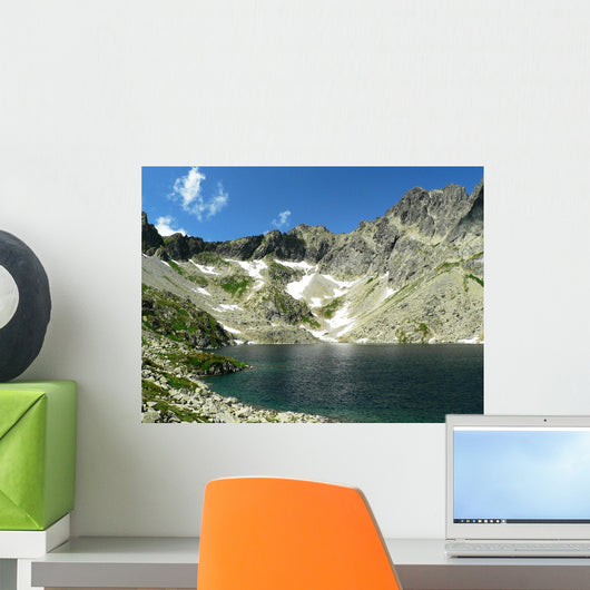 Lake Above Wall Mural