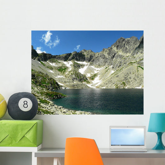 Lake Above Wall Mural
