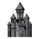 Evil Haunted Halloween Castle Wall Decal
