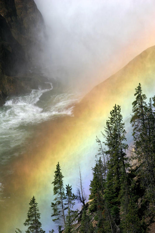 Yellowstone Rainbow Wall Mural Wallmonkeys