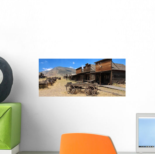 Ville Fantome Cody Wyoming Wall Decal