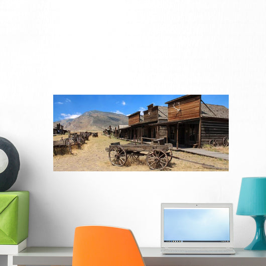 Ville Fantome Cody Wyoming Wall Decal