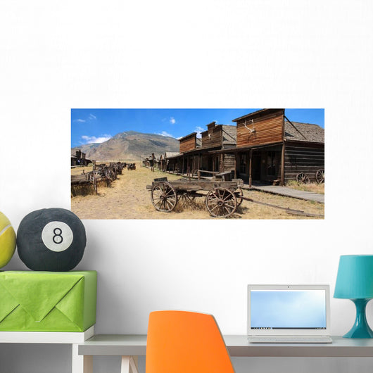 Ville Fantome Cody Wyoming Wall Decal