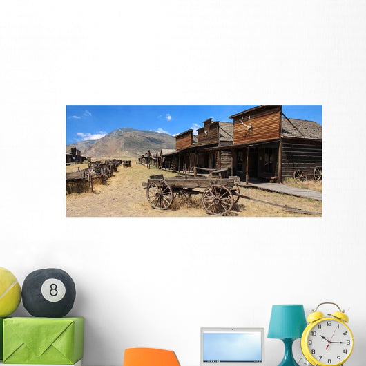 Ville Fantome Cody Wyoming Wall Decal