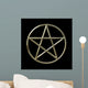 pentacle (clipping path) Wall Mural