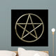 pentacle (clipping path) Wall Mural