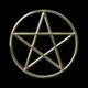 pentacle (clipping path) Wall Mural