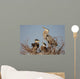 Great Blue Heron With Babies Wall Mural