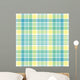 Pastel Plaid Wall Mural