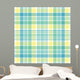 Pastel Plaid Wall Mural
