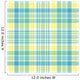 Pastel Plaid Wall Mural