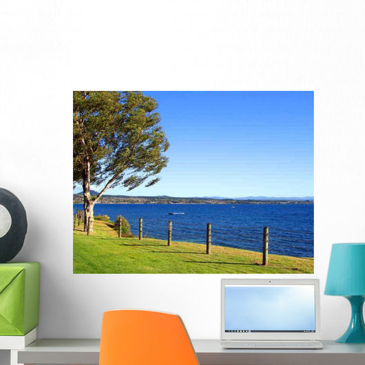 Lake Taupo Wall Decal