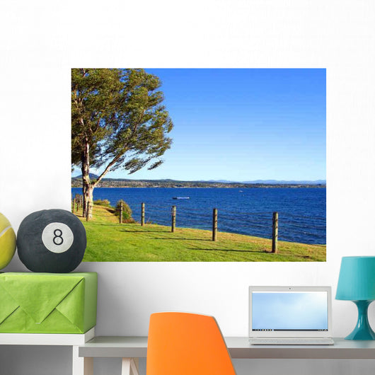 Lake Taupo Wall Decal