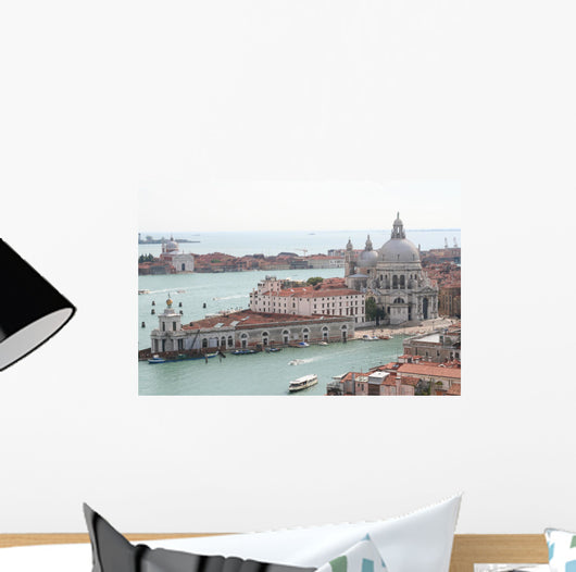 an aerial view of venice Wall Mural