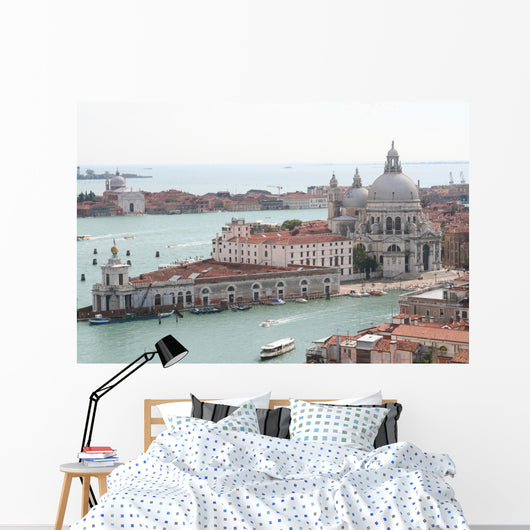 an aerial view of venice Wall Mural
