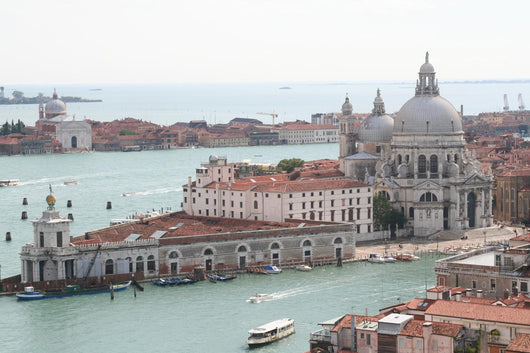 an aerial view of venice Wall Mural