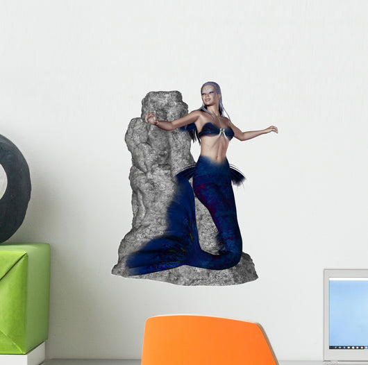 Meerjungfrau Wall Decal