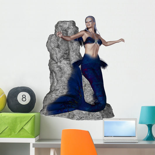 Meerjungfrau Wall Decal