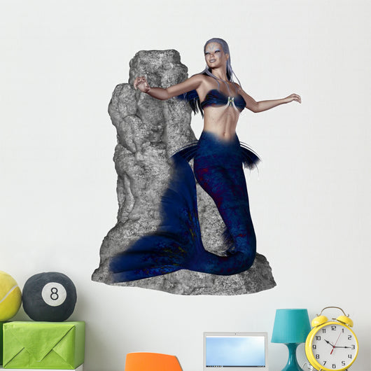 Meerjungfrau Wall Decal