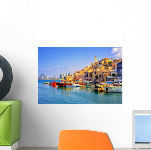Old Town and Port Wall Decal