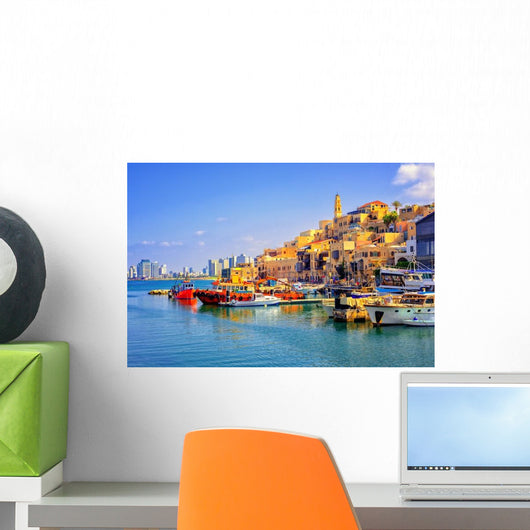 Old Town and Port Wall Decal