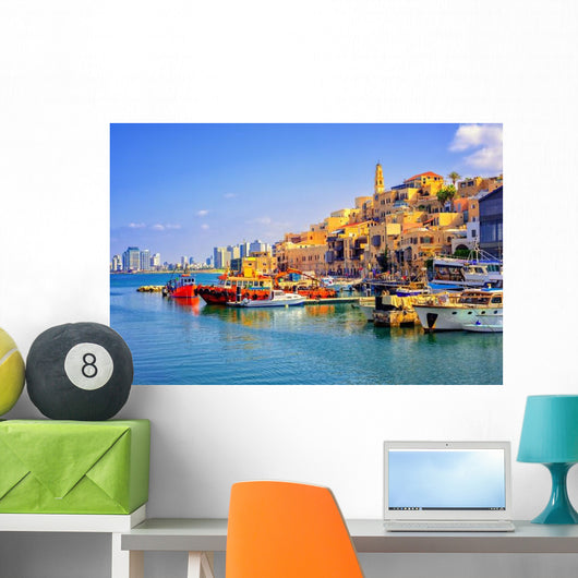 Old Town and Port Wall Decal