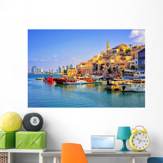 Old Town and Port Wall Decal