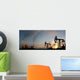 oilfield from mining devices Wall Mural