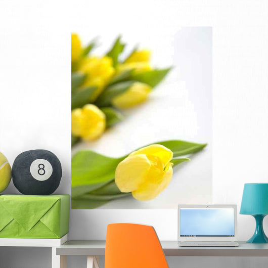 Spring Flowers Wall Decal Design 2