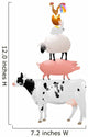 Animals on the Farm Wall Decal